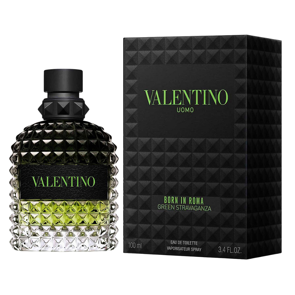 VALENTINO UOMO BORN IN ROMA GREEN STRAVAGANZA EDT 100ML (H)