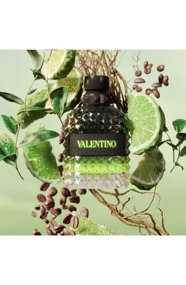 VALENTINO UOMO BORN IN ROMA GREEN STRAVAGANZA EDT 100ML (H)